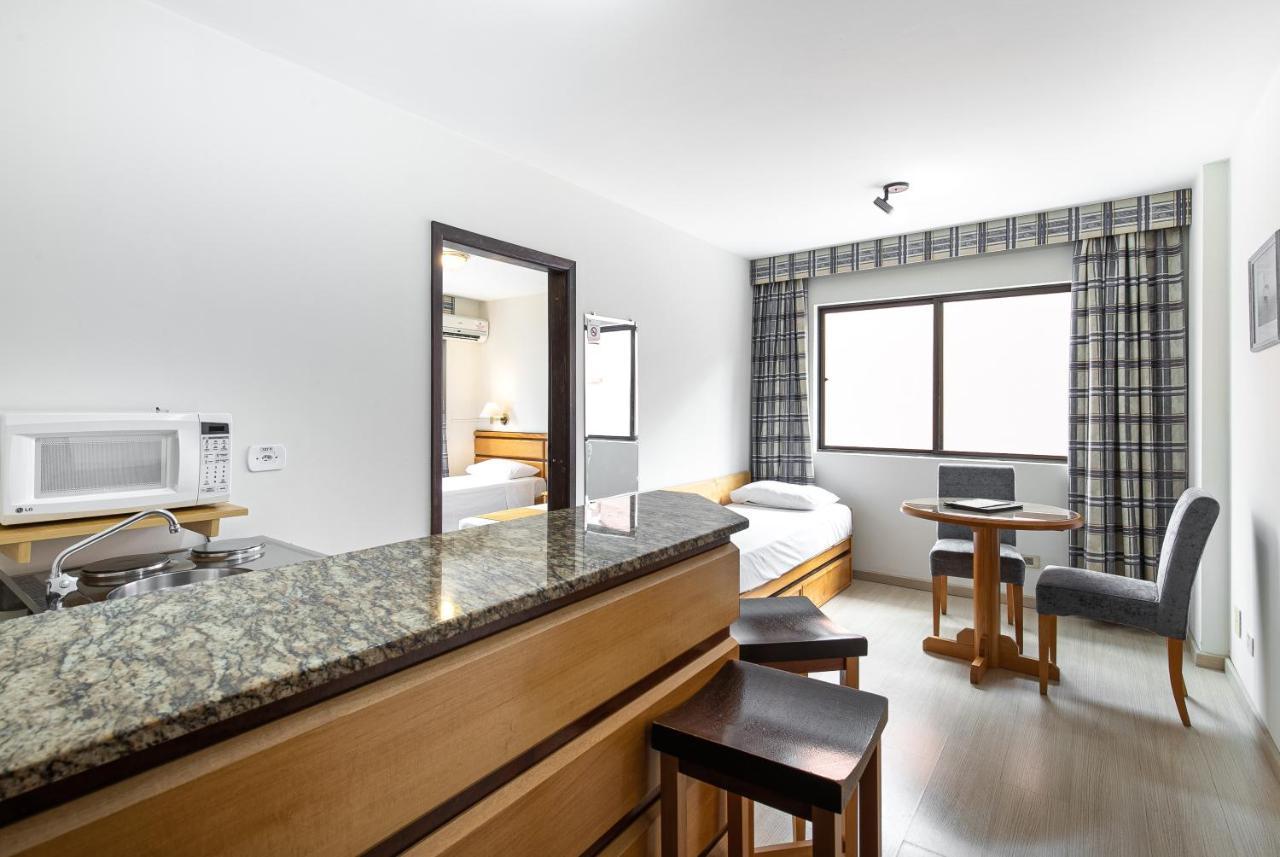 Hotel Flat Petras Residence Curitiba Esterno foto