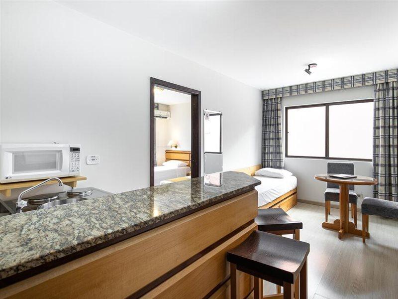 Hotel Flat Petras Residence Curitiba Esterno foto